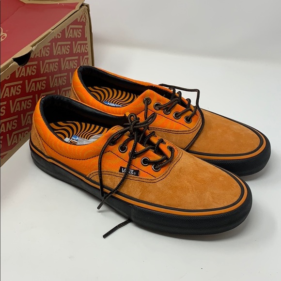 vans spitfire orange